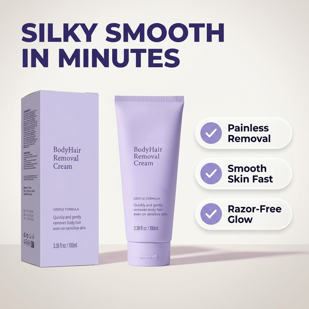 TheGlowCove™ | No Trace Body Removal Cream