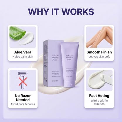 TheGlowCove™ | No Trace Body Removal Cream