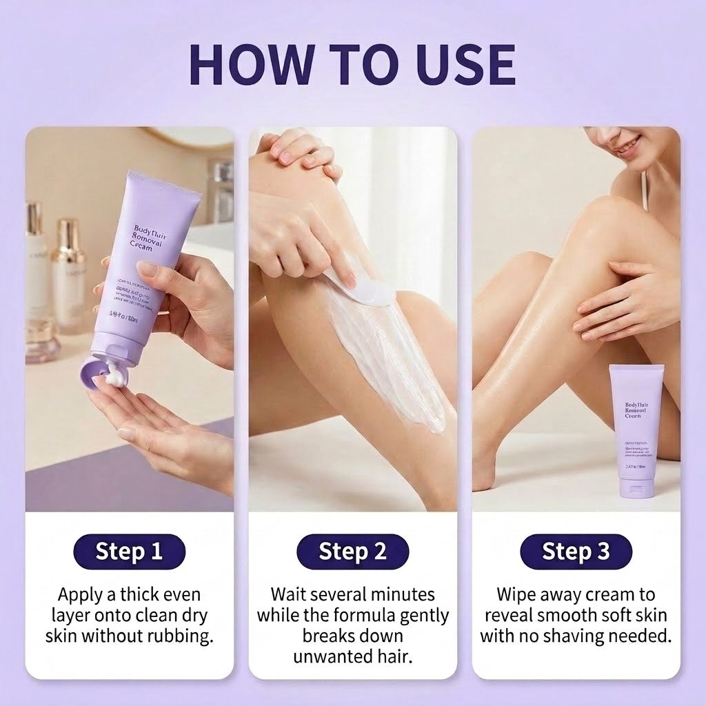 TheGlowCove™ | No Trace Body Removal Cream