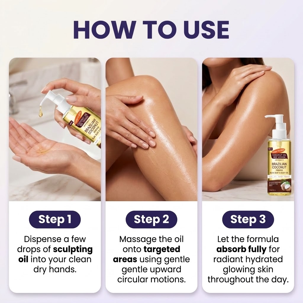 TheGlowCove™ | Rio Glow Sculpting Body Oil