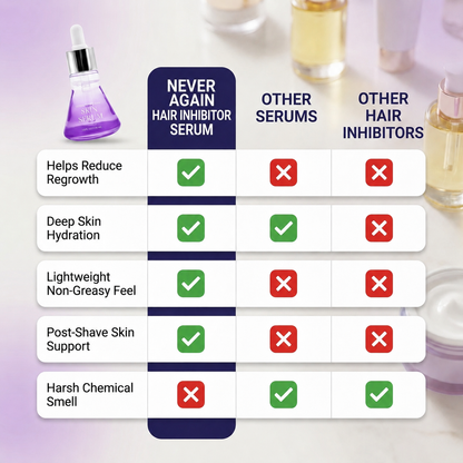 TheGlowCove™ | Never Again Hair Inhibitor Serum